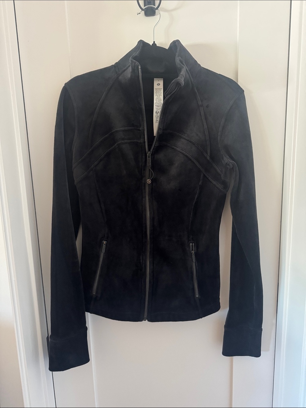 Beautiful velvet Lululemon align jacket